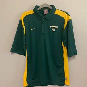 BAYLOR BEARS Nike Short Sleeve Polo Shirt